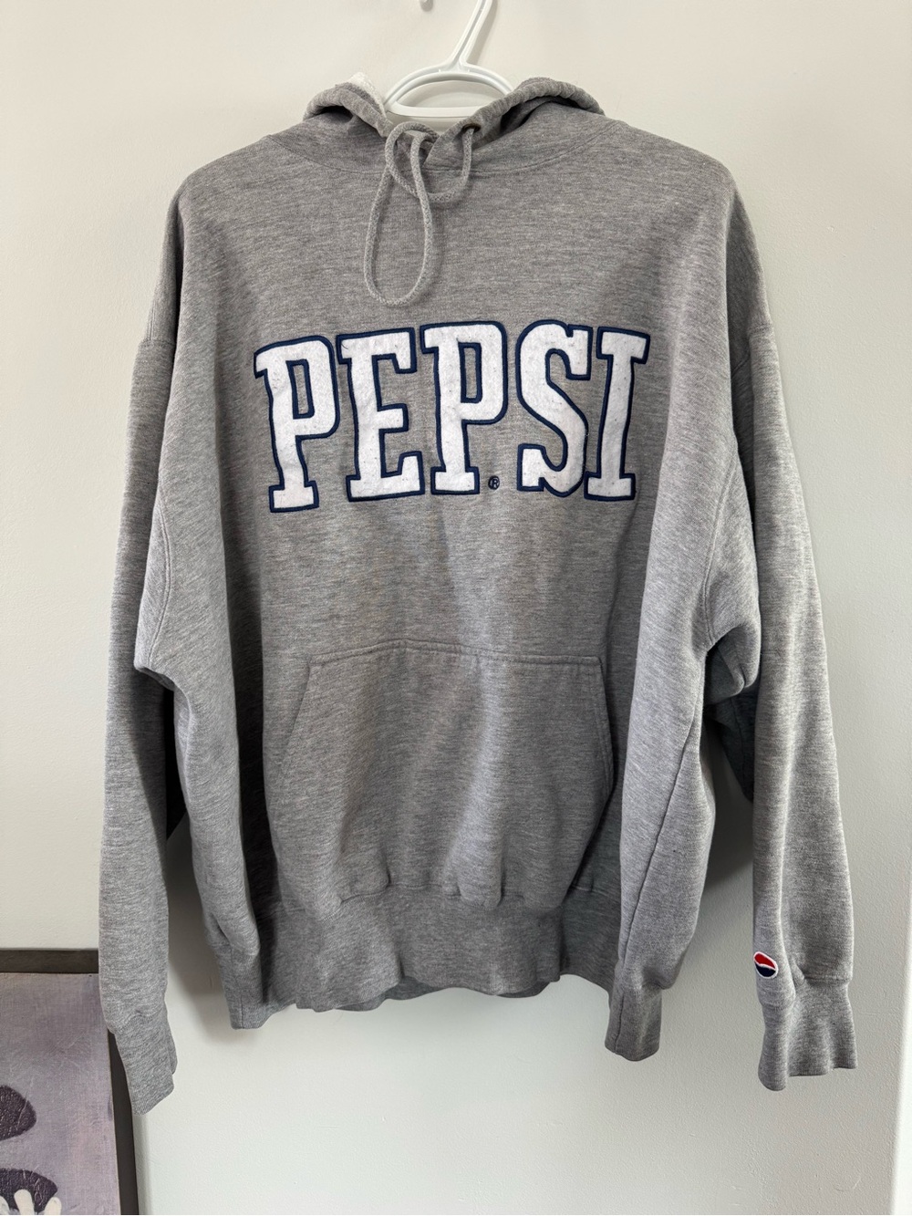 Vintage Pepsi Hoodie Hooded Sweatshirt Sz XL 90s Y2K